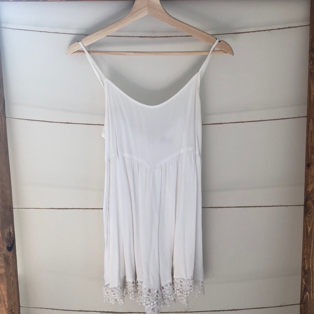 Volcom small white romper